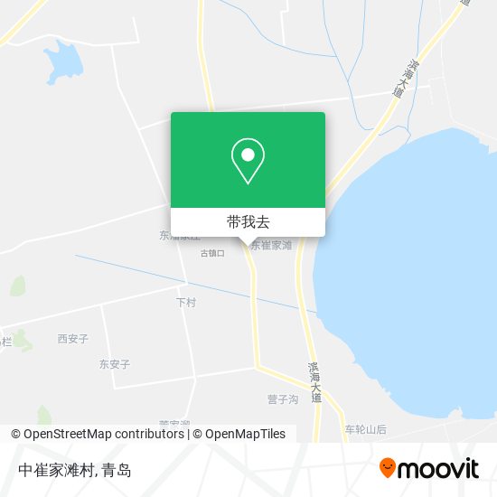 中崔家滩村地图