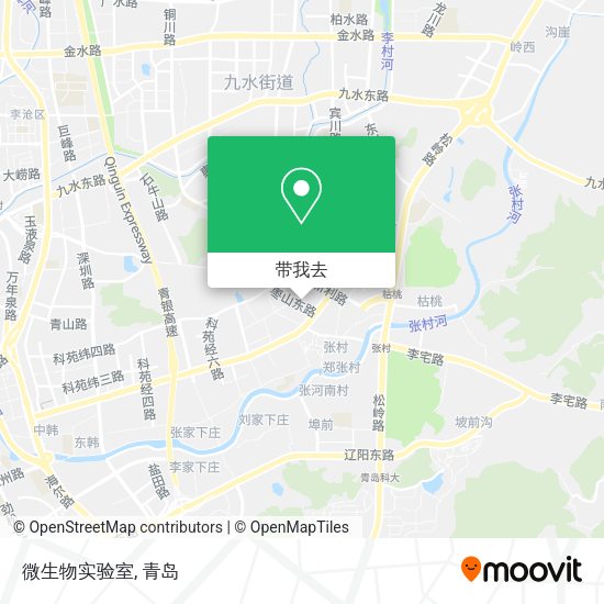 微生物实验室地图