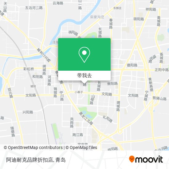 阿迪耐克品牌折扣店地图