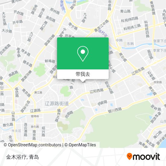 金木浴疗地图