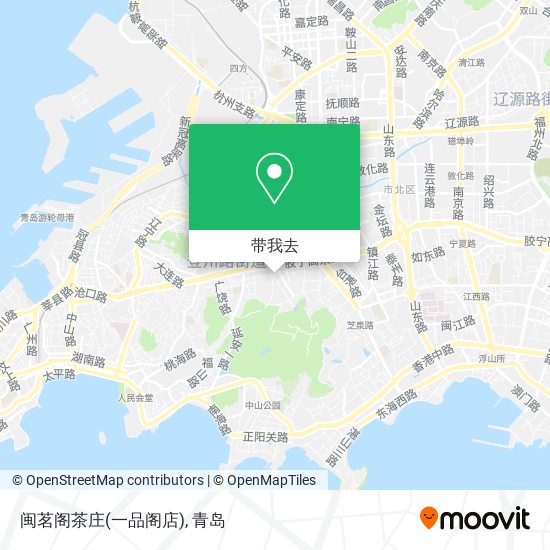 闽茗阁茶庄(一品阁店)地图