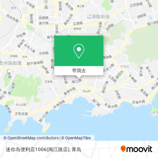 迷你岛便利店1006(闽江路店)地图