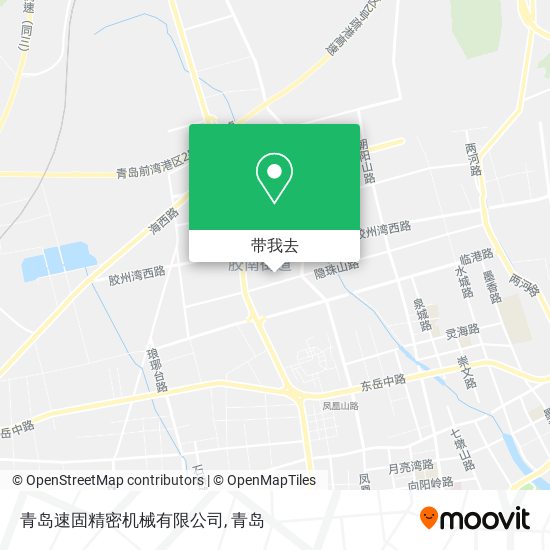 青岛速固精密机械有限公司地图