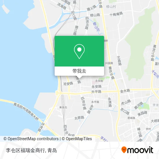 李仓区福瑞金商行地图