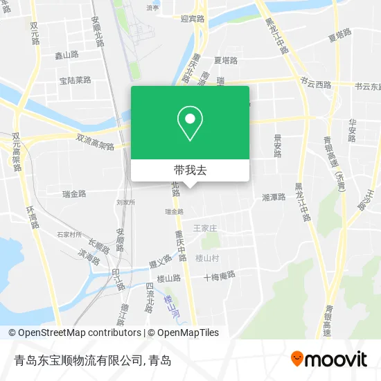 青岛东宝顺物流有限公司地图