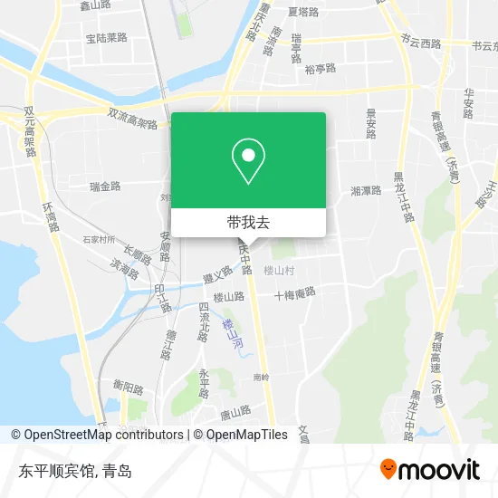 东平顺宾馆地图