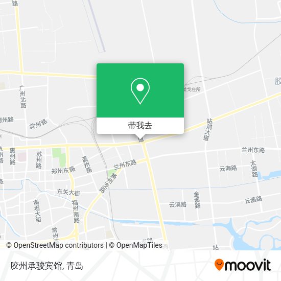 胶州承骏宾馆地图