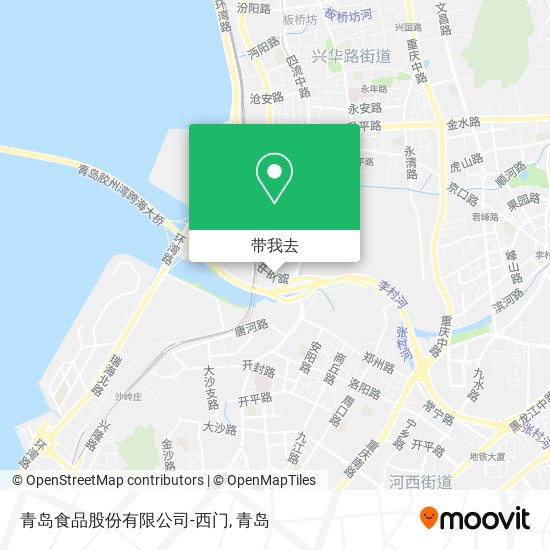 青岛食品股份有限公司-西门地图