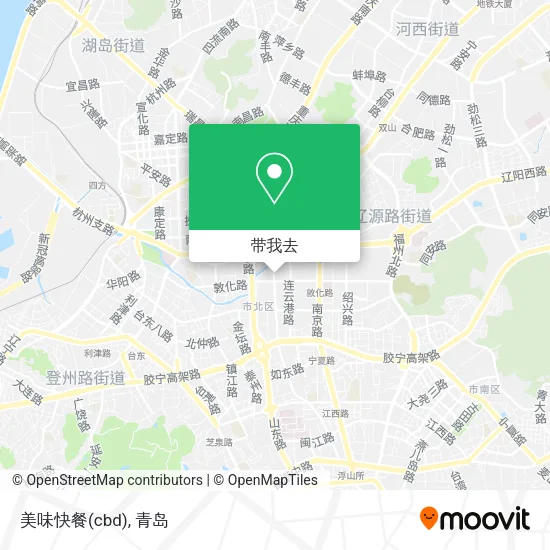 美味快餐(cbd)地图