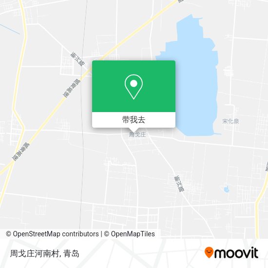 周戈庄河南村地图