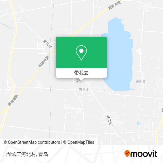 周戈庄河北村地图