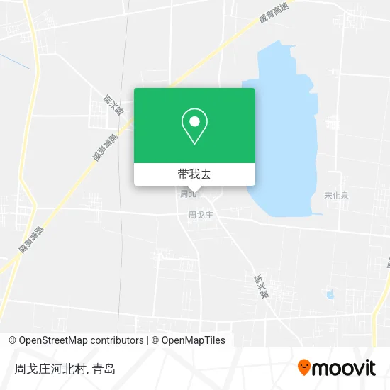 周戈庄河北村地图