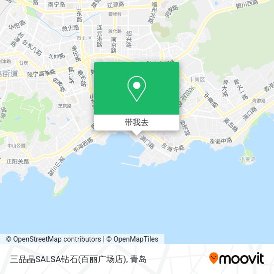三品晶SALSA钻石(百丽广场店)地图