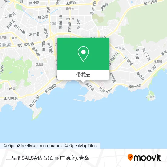 三品晶SALSA钻石(百丽广场店)地图
