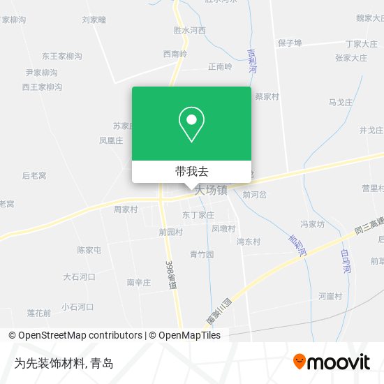 为先装饰材料地图