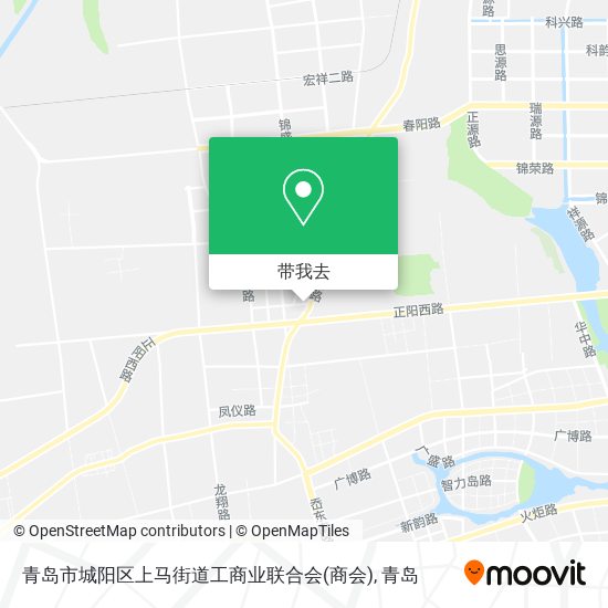 青岛市城阳区上马街道工商业联合会(商会)地图