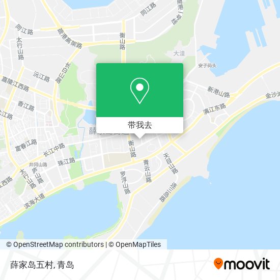薛家岛五村地图