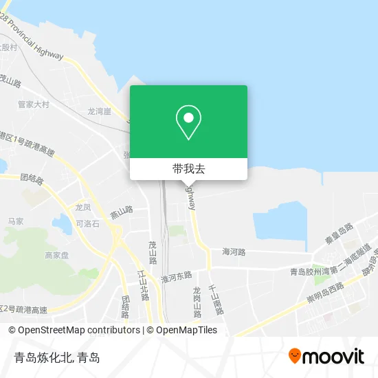 青岛炼化北地图