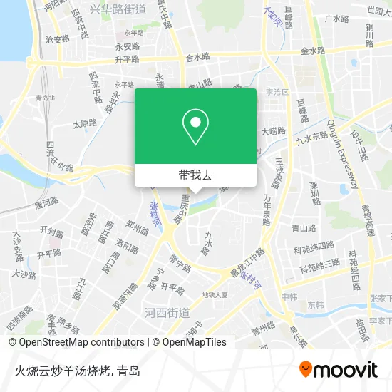 火烧云炒羊汤烧烤地图
