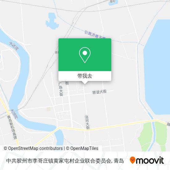 中共胶州市李哥庄镇黄家屯村企业联合委员会地图