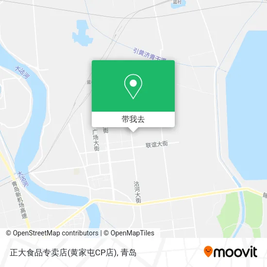 正大食品专卖店(黄家屯CP店)地图