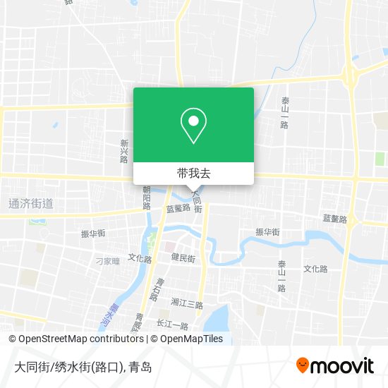 大同街/绣水街(路口)地图