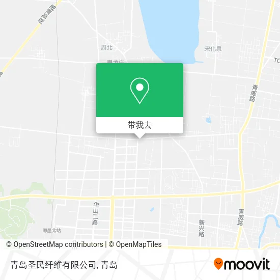 青岛圣民纤维有限公司地图