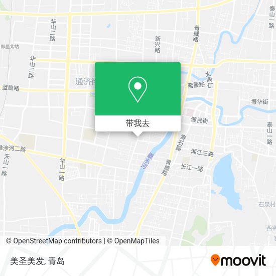 美圣美发地图