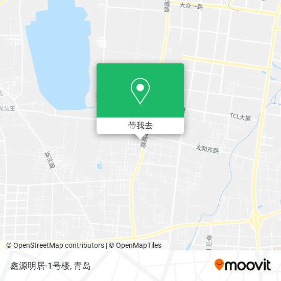 鑫源明居-1号楼地图