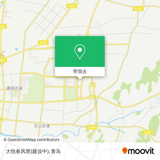 大悦春风里(建设中)地图