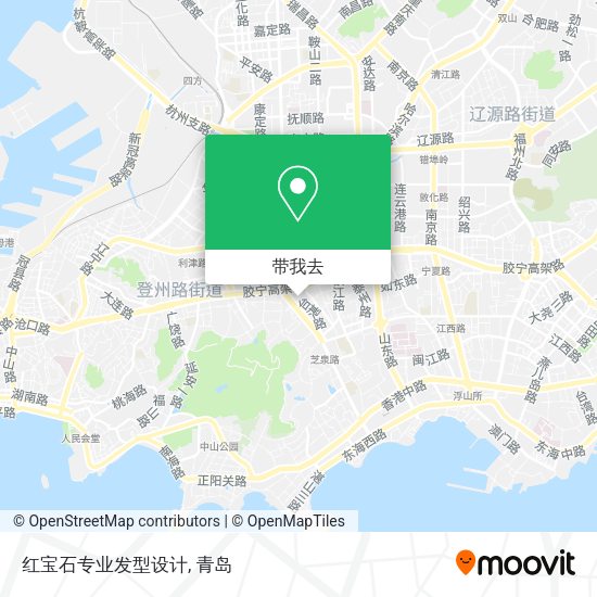 红宝石专业发型设计地图