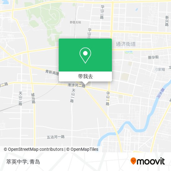 萃英中学地图