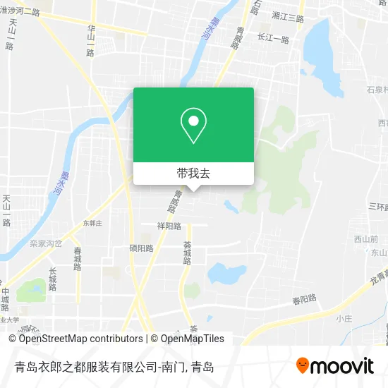 青岛衣郎之都服装有限公司-南门地图