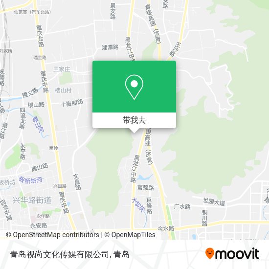 青岛视尚文化传媒有限公司地图