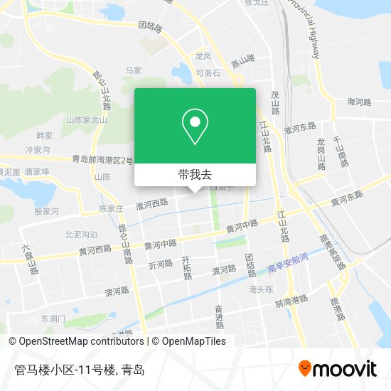 管马楼小区-11号楼地图