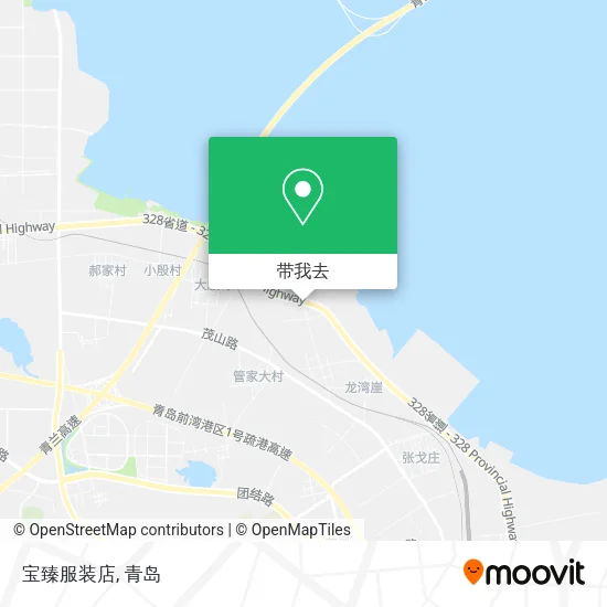 宝臻服装店地图