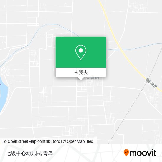 七级中心幼儿园地图