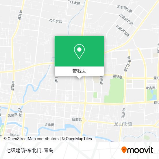 七级建筑-东北门地图