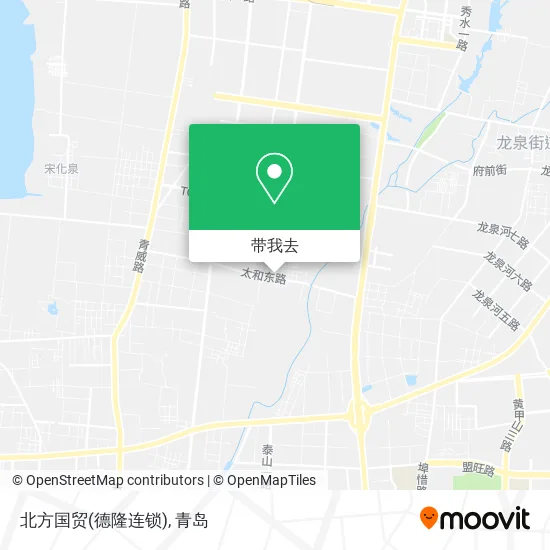 北方国贸(德隆连锁)地图