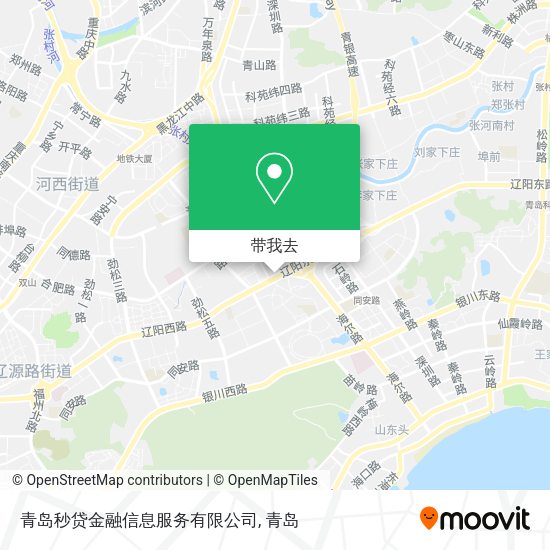 青岛秒贷金融信息服务有限公司地图