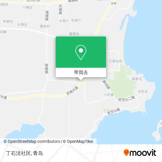 丁石洼社区地图