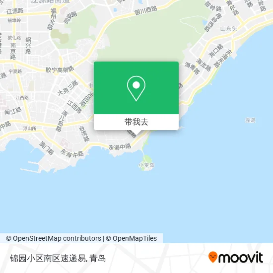 锦园小区南区速递易地图