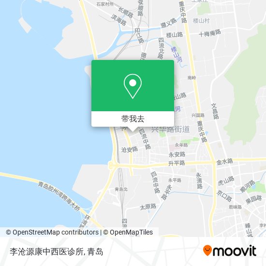李沧源康中西医诊所地图