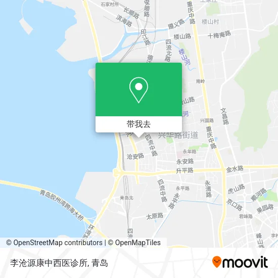 李沧源康中西医诊所地图