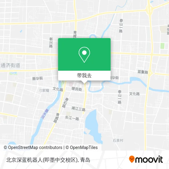 北京深蓝机器人(即墨中交校区)地图