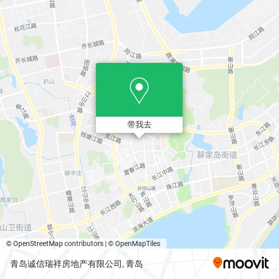 青岛诚信瑞祥房地产有限公司地图