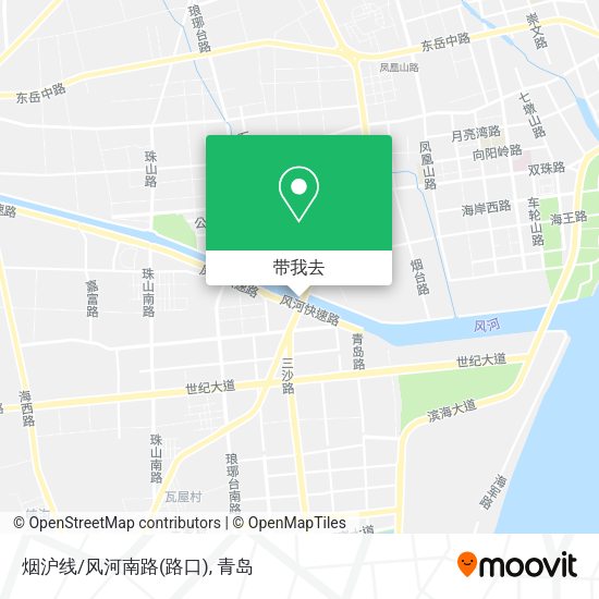 烟沪线/风河南路(路口)地图