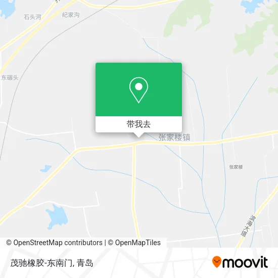 茂驰橡胶-东南门地图