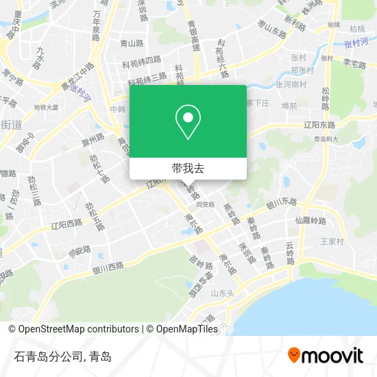 石青岛分公司地图