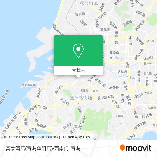 莫泰酒店(青岛华阳店)-西南门地图